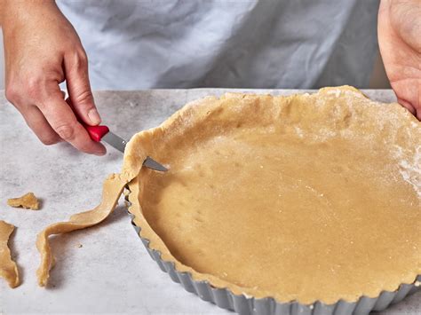 Schritt-für-Schritt Blindbacken einer Tarte