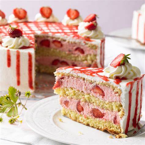 Schritt-für-Schritt Erdbeertorte Backen