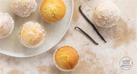 Schritt-für-Schritt Fotoserie: Vanille-Muffins backen und glasieren