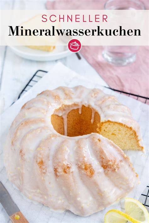 Schritt-für-Schritt Mineralwasserkuchen backen