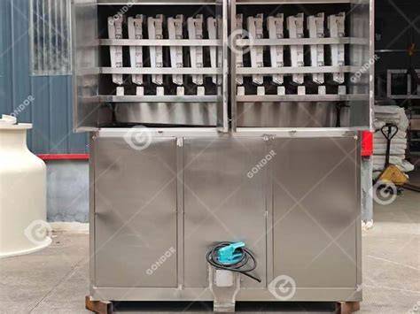 Schritt-für-Schritt Reinigungsschema Eismaschine