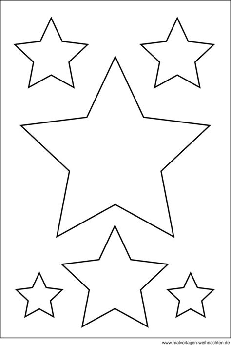 Schritt-für-Schritt Sternschablone