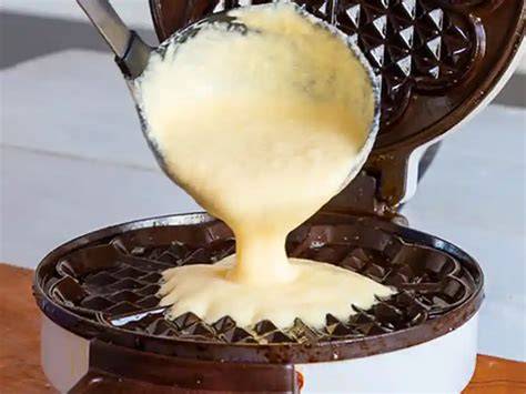 Schritt-für-Schritt Waffelteig rühren