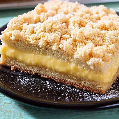 Schritt-für-Schritt Zubereitung Streuselkuchen mit Pudding