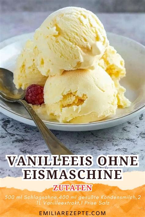 Schritt-für-Schritt-Anleitung Vanilleeis ohne Eismaschine