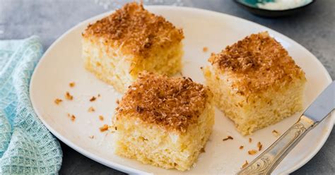 Schritt-für-Schritt-Anleitung für Kokoskuchen mit Pudding