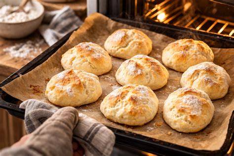 Schritt-für-Schritt-Anleitung für Quarkbrötchen ohne Zucker