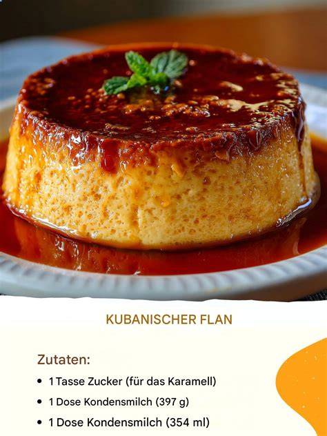 Schritt-für-Schritt-Anleitung kubanischer Flan