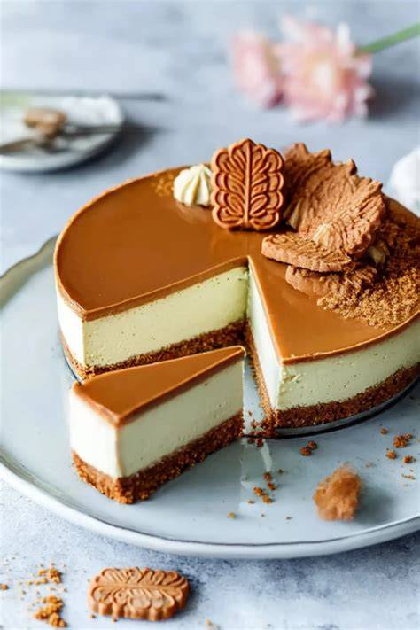 Schritt-für-Schritt-Collage: Teig, Apfelpudding, Cheesecake, Backen, Karamell