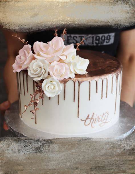 Schritt-für-Schritt-Dekoration - Fondant, Drip Cake, Blumen & Zahlen