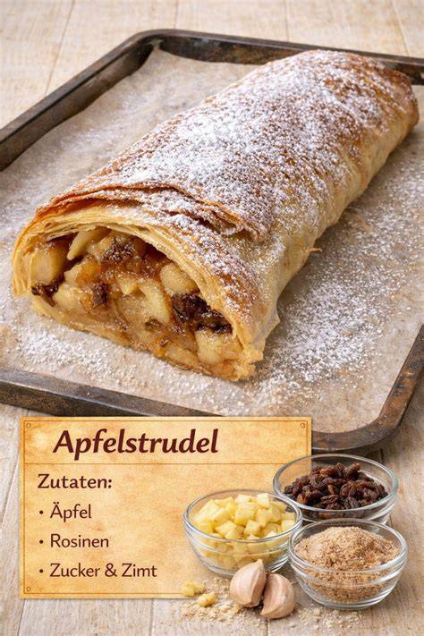 Schritt-für-Schritt-Fotos: Teig rühren, Äpfel unterheben, Streusel streuen