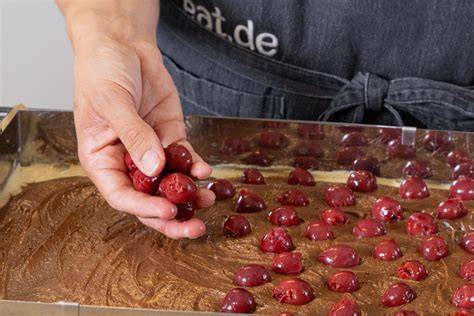 Schritt-für-Schritt-Illustration: Vom Teig bis zum servierten Kuchen