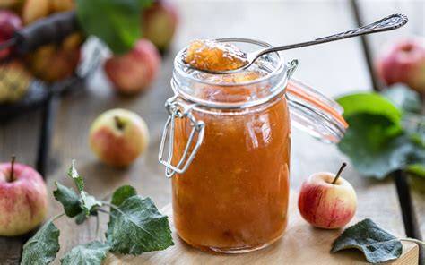 Schritt-für-Schritt-Infografik: Apfelmarmelade kochen