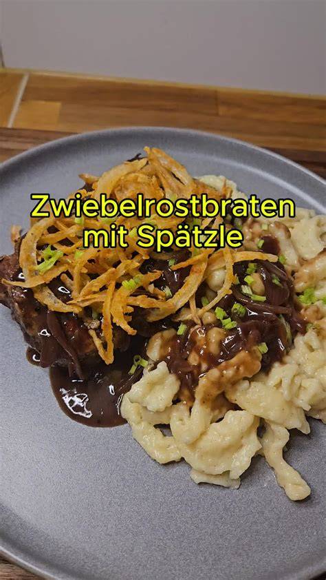 Schritt-für-Schritt-Infografik: Backen, Anbraten, Soße, Anrichten