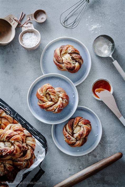 Schritt-für-Schritt-Infografik: Kanelbullar Rezept