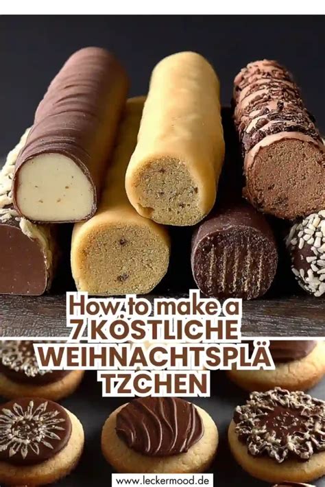 Schritt-für-Schritt-Infografik: Teig rollen, kühlen, schneiden, backen, füllen, tunken