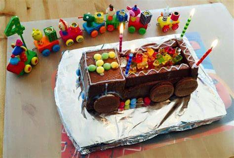 Schritt-für-Schritt-LKW-Kuchen-Dekoration