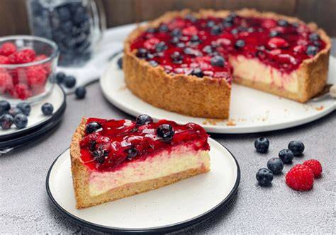 Schritt-für-Schritt-Zubereitung Beeren-Schmand-Kuchen