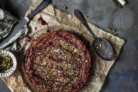 Schritt-für-Schritt-Zubereitung Kladdkaka mit Schokoladenschmelzen