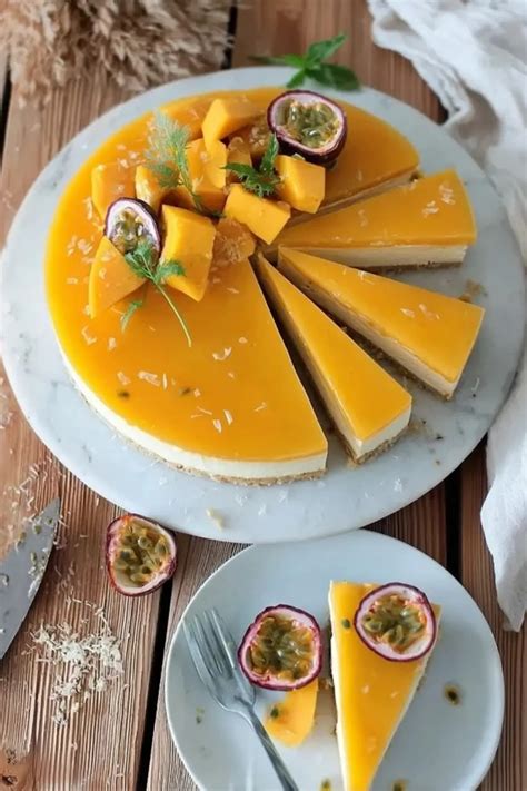 Schritte für No Bake Frischkäsekuchen mit Maracuja
