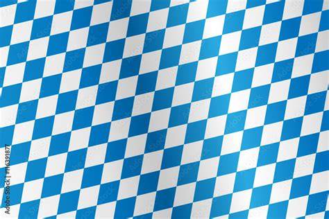 Schrittfolge FC Bayern Logo aus Fondant: blaue Rauten, Kreis, Schrift, Rand