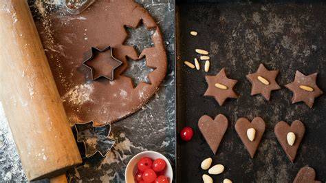 Schrittweise Lebkuchenherstellung: Teig, Ausrollen, Backen, Verzieren