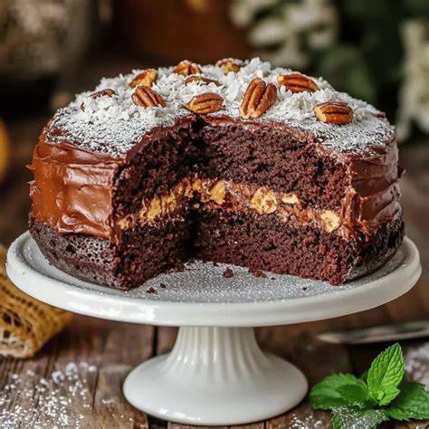 Schrittweiser Ablauf beim Backen der Schokoladentorte - Zutaten und Teigzubereitung