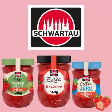 Schwartau Extra Zero Zucker Marmelade im Glas