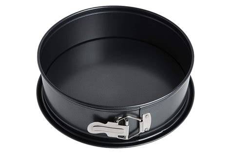 Schwarze Kuchenböden in Springform