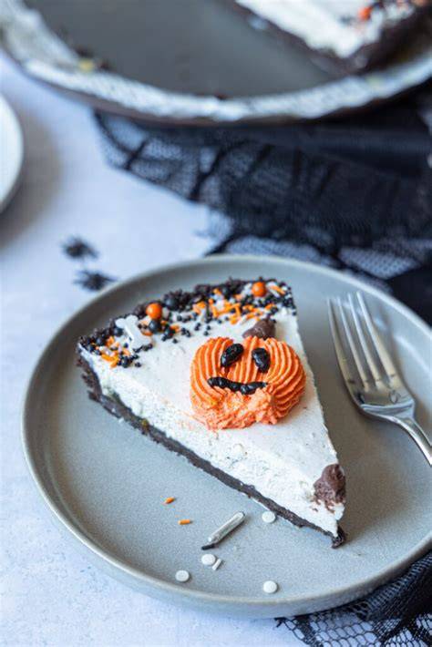 Schwarzer Backkakao - Halloween Tarte Zubereitung