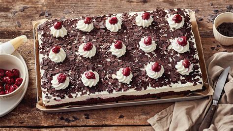 Schwarzwälder Kirschtorte vom Blech