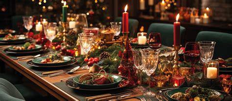 Schwedischer Weihnachtstisch mit traditionellen Desserts