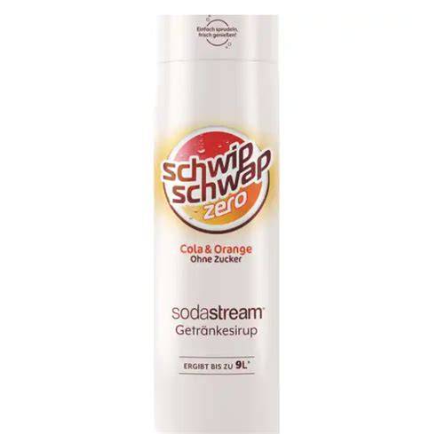 Schwip Schwap ohne Zucker Flasche und Dose im Vergleich