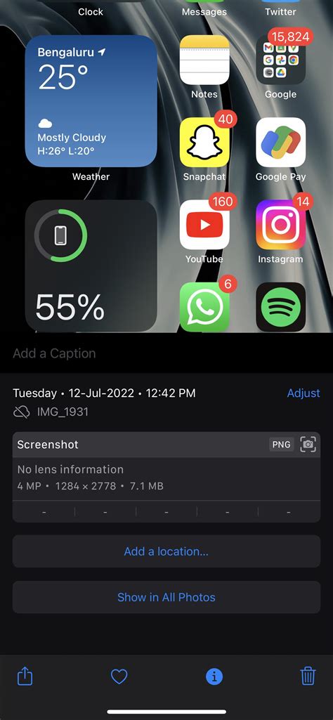 Screenshot Kalorientagebuch-App