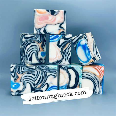 Seifenleim swirl in Blockform (Marmorierung)