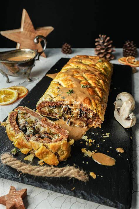 Seitanbraten in verschiedenen Varianten: klassisch, mit Füllung, im Bratenschlauch