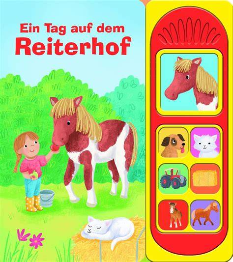 Seiten aus dem Pappbilderbuch mit bunten Illustrationen