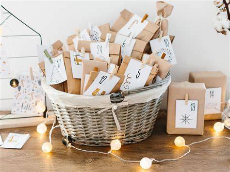 Selbst befüllter Adventskalender: Beispielinhalte