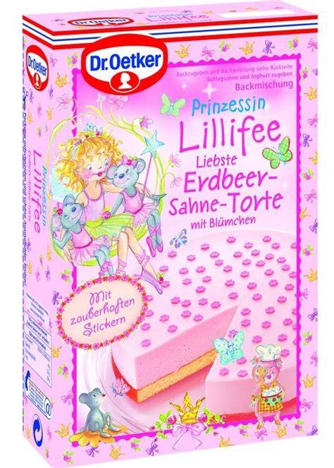 Selbstgemachte Prinzessin Lillifee Torte im Anschnitt mit eigenen Dekorationsideen