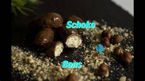 Selbstgemachte Schoko Bons Zutaten und Herstellung