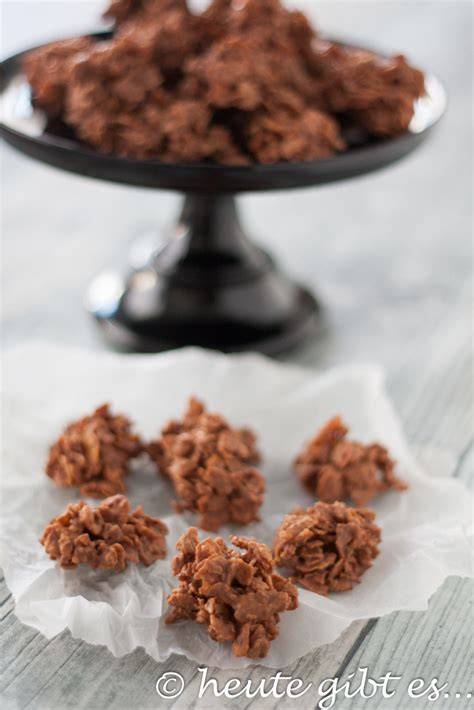 Selbstgemachte Schoko Crossies verpackt als Geschenkidee