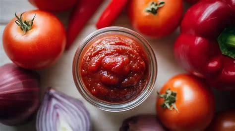 Selbstgemachter Ketchup im Glas - als Dip oder Sauce