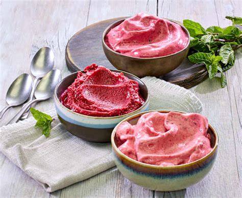 Selbstgemachtes Fruchteis und Kompott im Thermomix