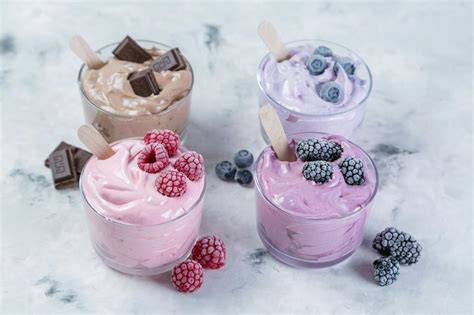 Selbstgemachtes Kindereis und Nicecream