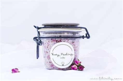 Selbstgemachtes Peeling als Geschenk