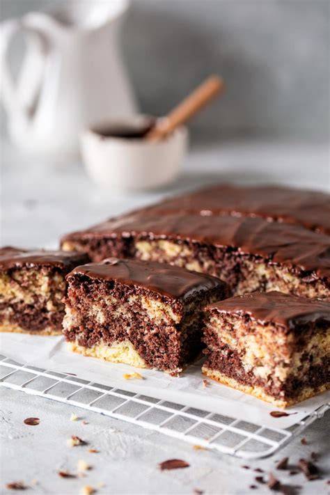 Selterskuchen Varianten als Marmorkuchen und Papageikuchen