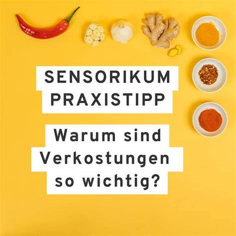 Sensorik-Testzubereitung und Verkostung