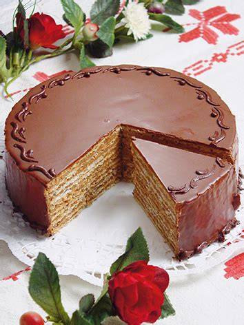 Serbische Version der Pischinger Torte - Pišinger Torta