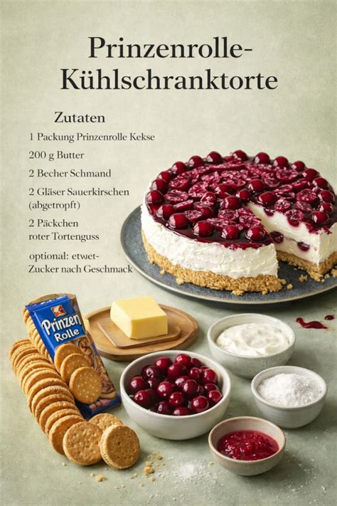 Servierfertige Kühlschranktorte: Frisch, cremig, schnell gemacht