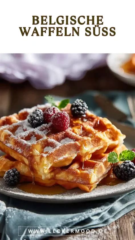 Serviervielfalt: Belgische Waffeln süß und herzhaft